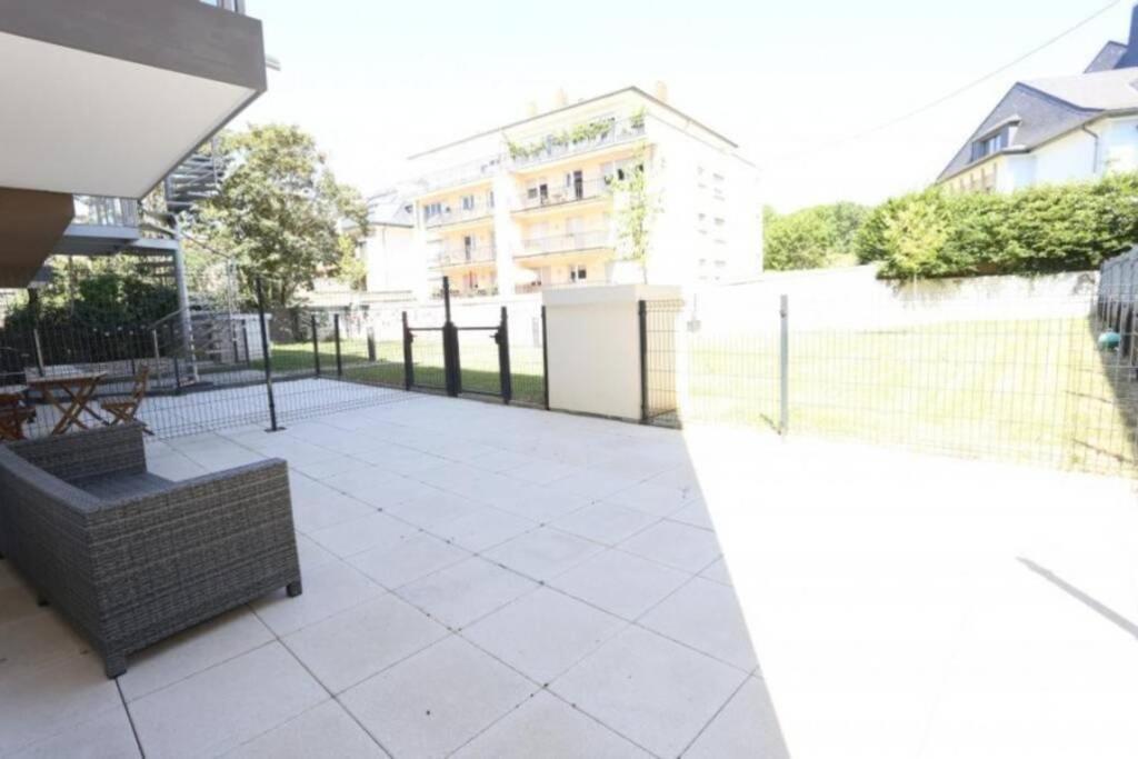 Large Family Retro Flat In City Center- Large Terrace & Garden View, Free Parking Lussemburgo Esterno foto